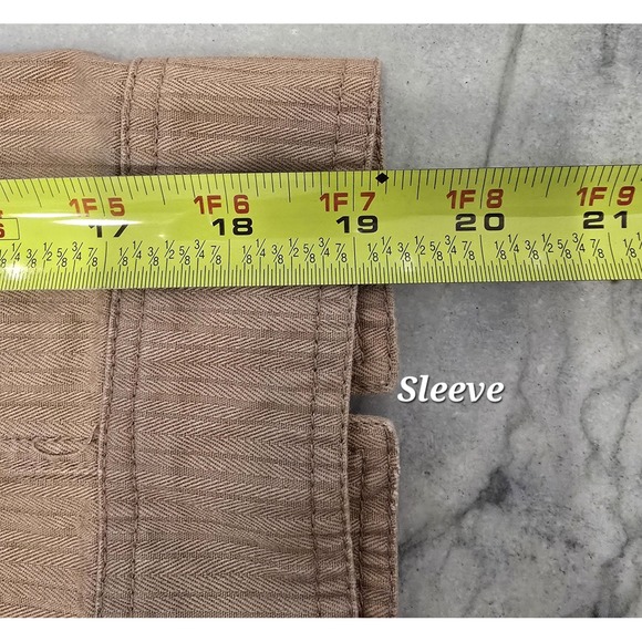 Y2K Live A Little Jacket Womens XL Khaki Concho‎ Button Western Utility - Picture 9 of 11